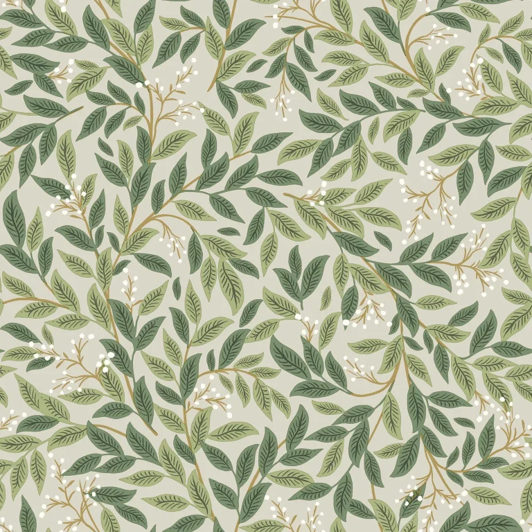 Rifle Paper Co. Willowberry Peel and Stick Wallpaper - Linen — Image 4