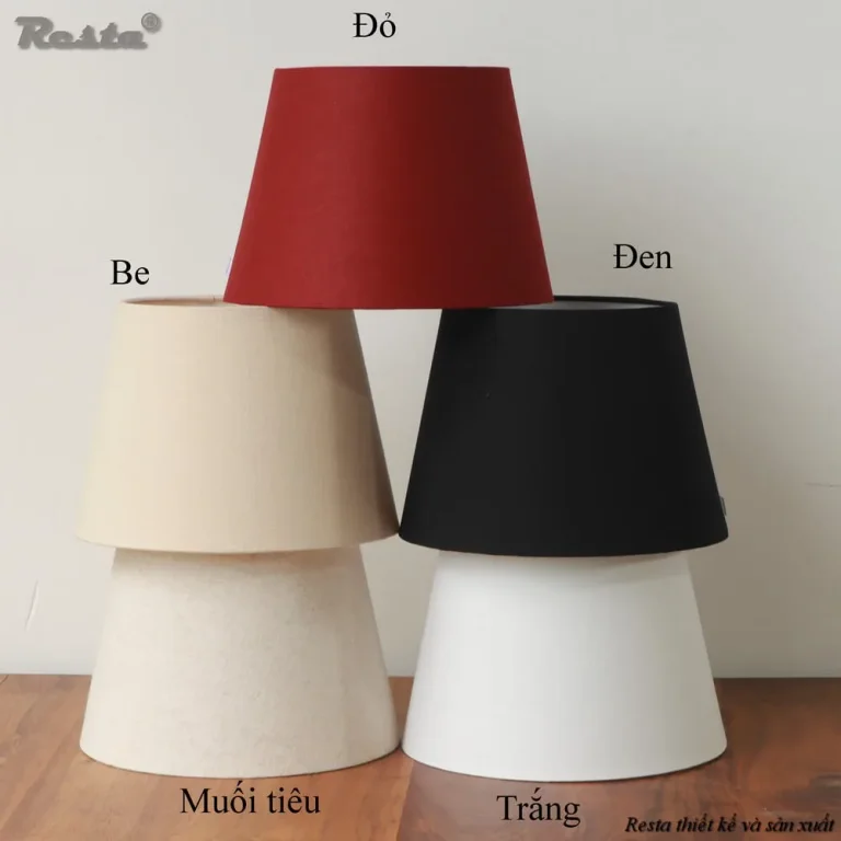 Đèn bàn Resta 14 - Màu đỏ — Ảnh 3