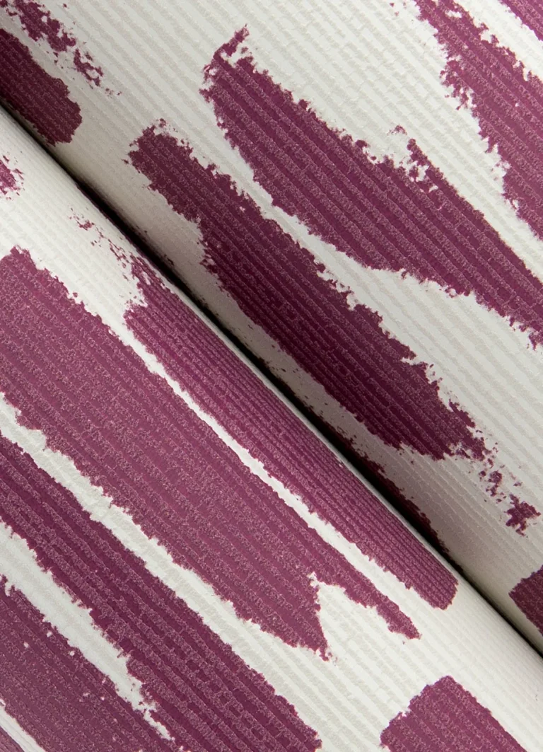 Myrtle Abstract Stripe Wallpaper - Purple — Ảnh 3