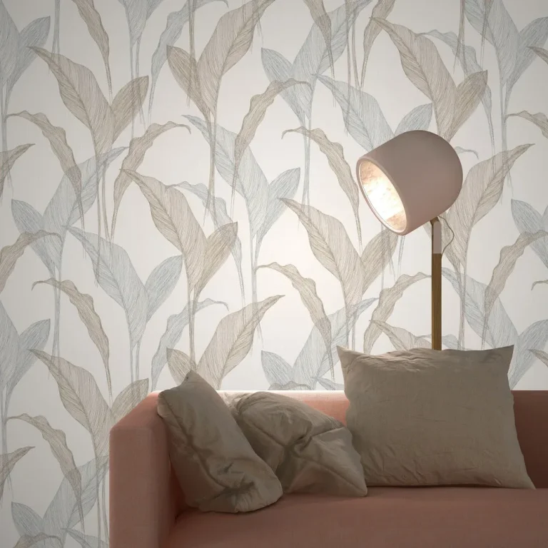 Elle Decoration 2 - 10207-08 Plant - White & Aqua — Image 2
