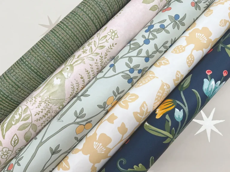 Erin & Ben Lemon Grove Peel and Stick Wallpaper - Vintage Duck Egg — Ảnh 3