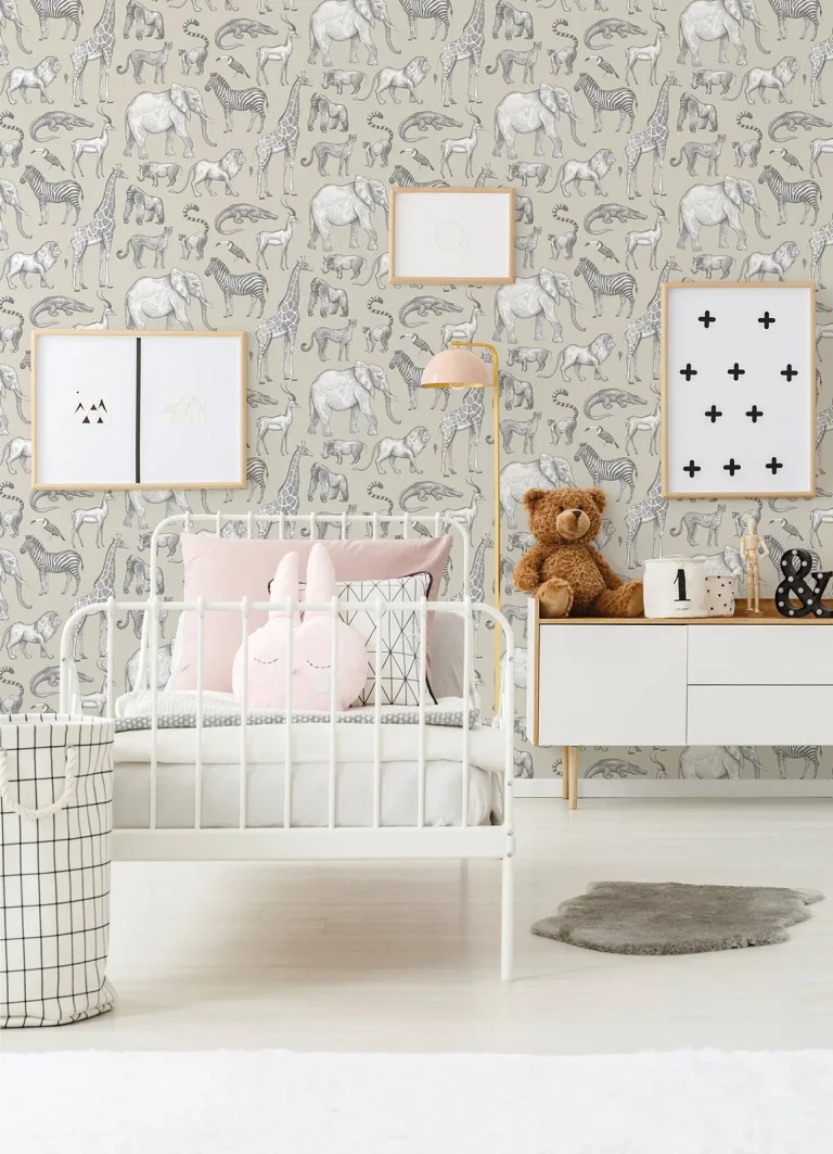 Chesapeake Kenji Safari Wallpaper - Taupe — Image 2