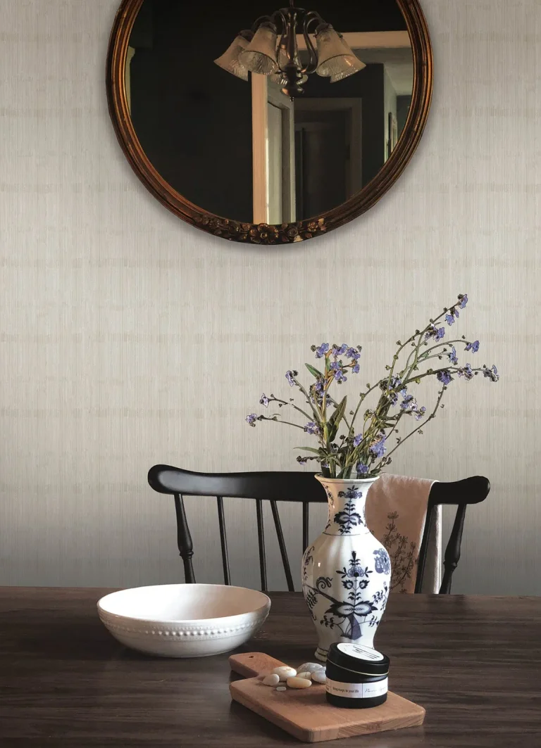 Somerset Abstract Stripe Wallpaper - Gold — Ảnh 5
