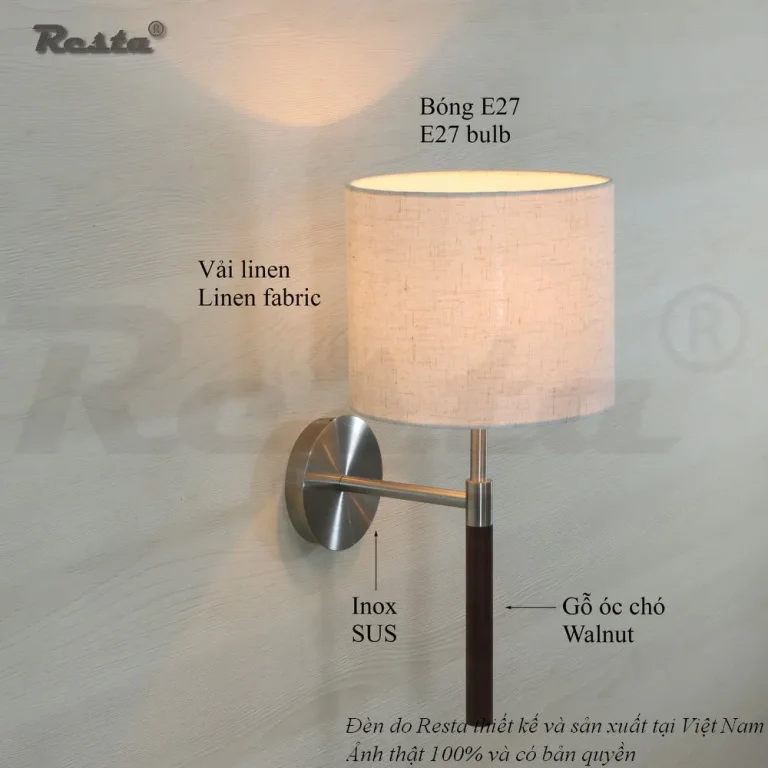 Đèn treo tường Resta 35 - Màu đỏ — Ảnh 2