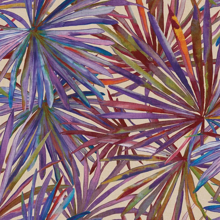 Corifa Palm Leaf Wallpaper - Purple — Ảnh 5
