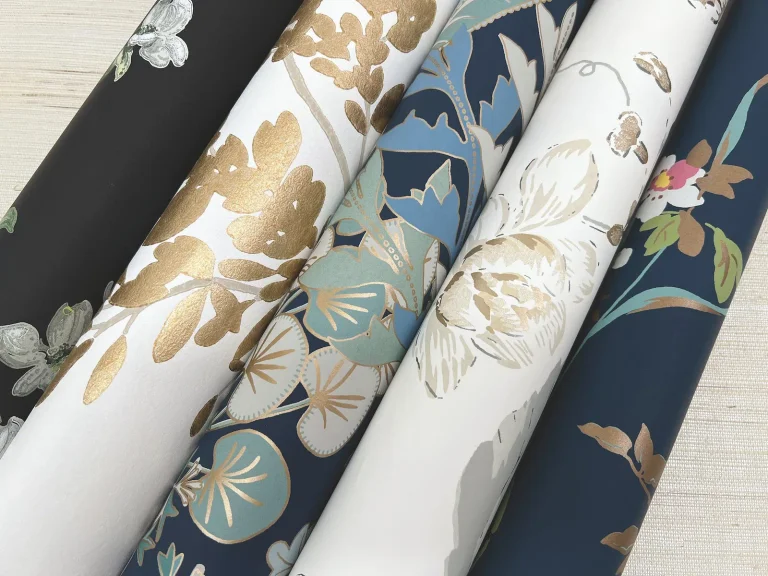 Forest Floor Wallpaper - Navy — Ảnh 8