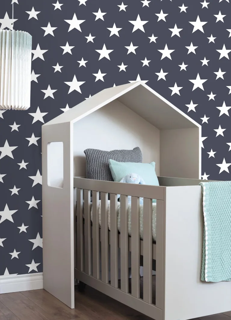 Chesapeake Amira Stars Wallpaper - Navy — Ảnh 4