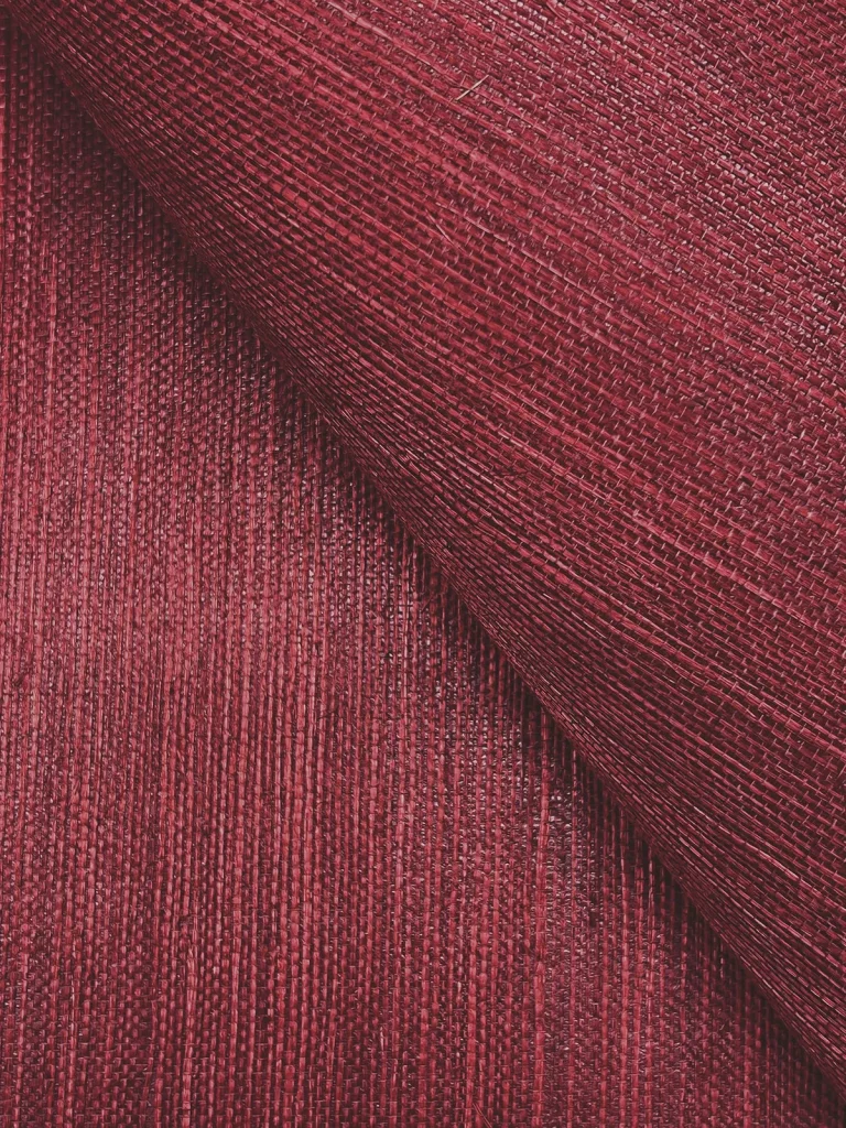 Ronald Redding Maguey Sisal Grasscloth Wallpaper - Currant — Ảnh 3