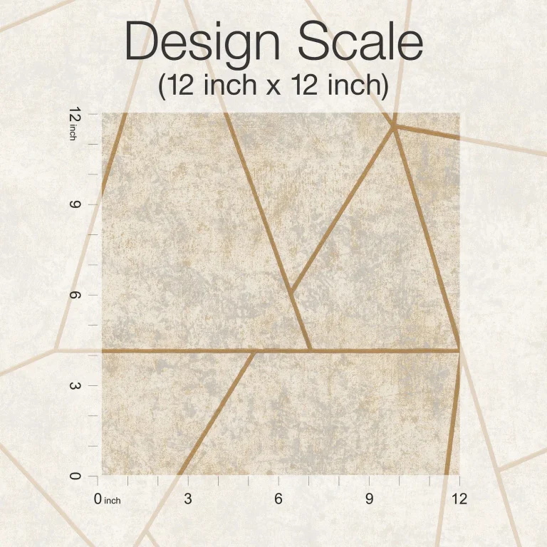 Nazca Wallpaper - Neutral/Gold — Image 4