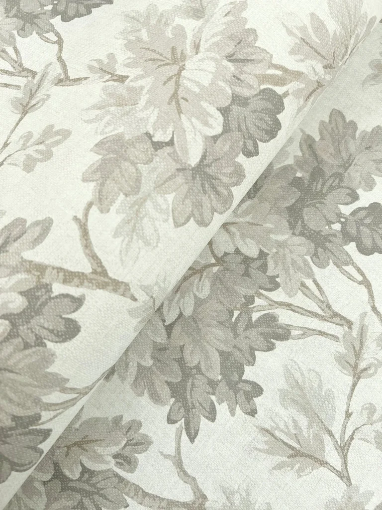 Oakcliff Leaf Trail Wallpaper - Stone — Ảnh 3