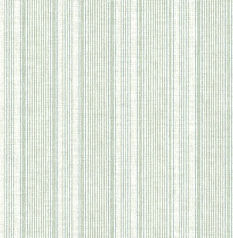 Ayanna Striped Wallpaper - Light Green — Ảnh 4