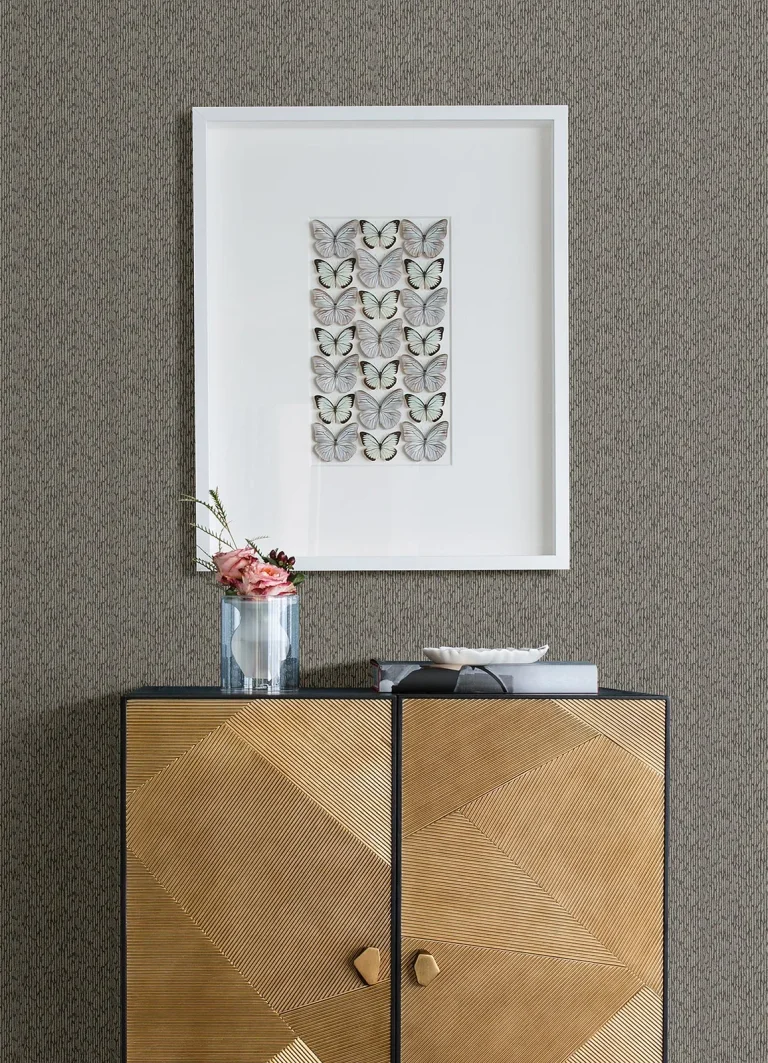 Mackintosh Textural Wallpaper - Charcoal — Ảnh 3