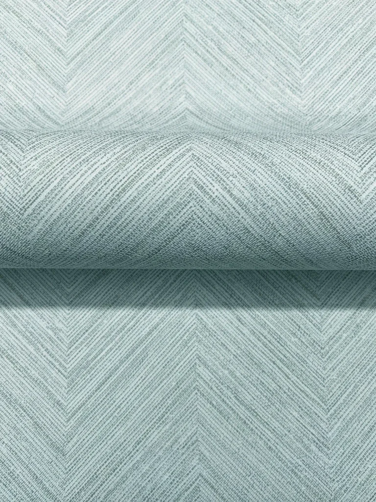 Chesapeake Caladesi Linen Chevron Wallpaper - Aqua — Ảnh 4