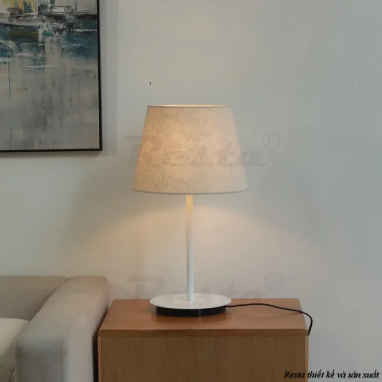 Đèn bàn Resta 17 - Màu đỏ — Image 4