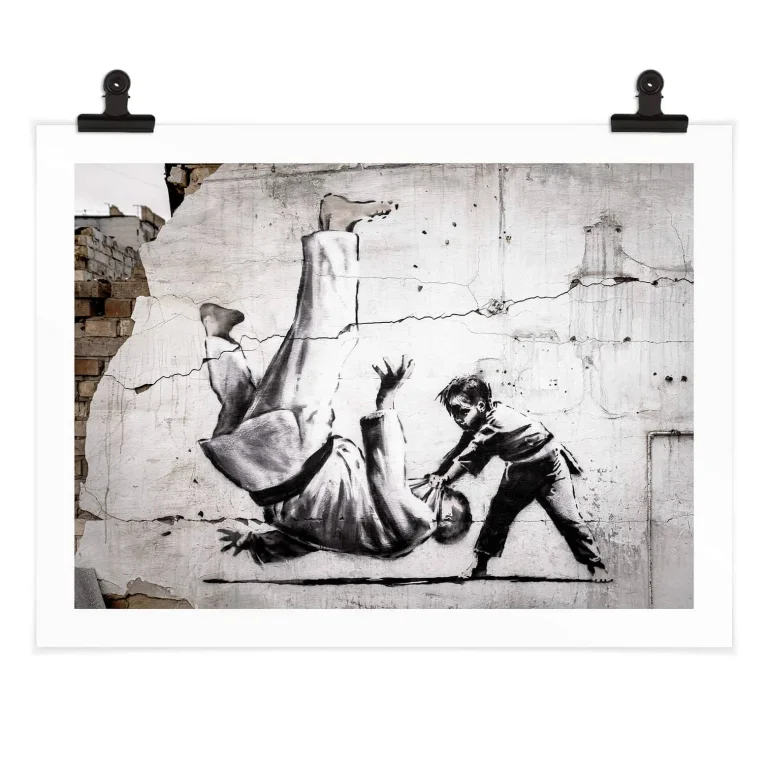 Banksy - "In The Ukraine" Poster - 60 x 60cm — Image 5