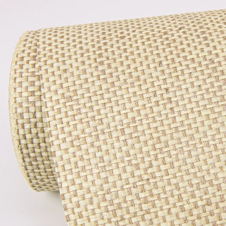 Yanyu Paper Weave Grasscloth Wallpaper - Wheat — Ảnh 4