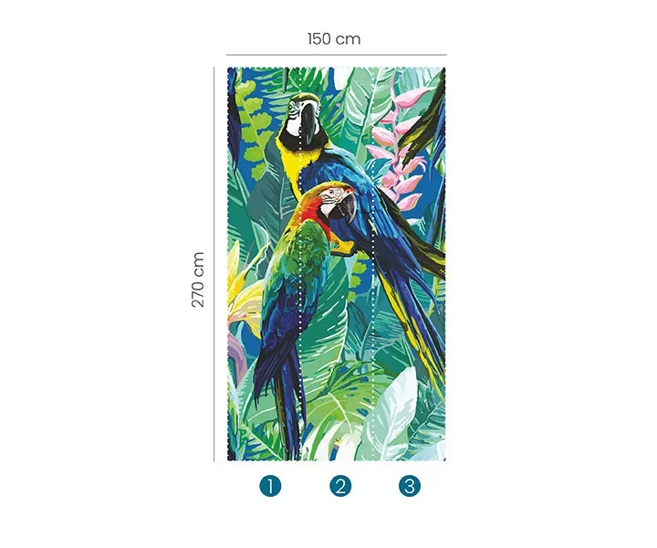 Zoom Digital Wallpaper Wall Mural - 2518N81 — Ảnh 3