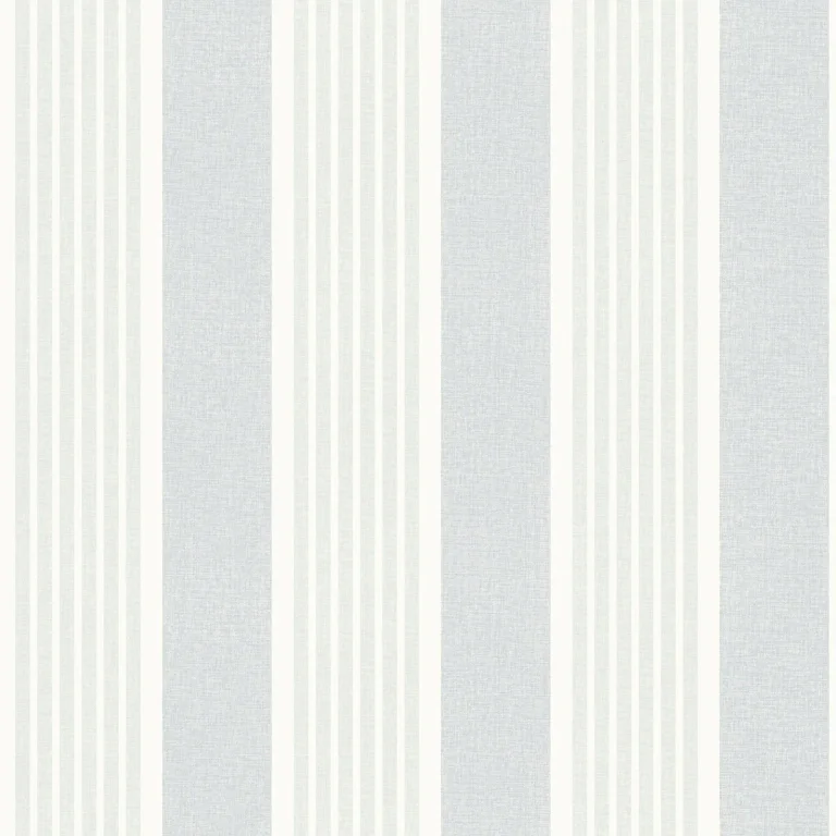 Chesapeake Bingley Embellished Stripe Wallpaper - Light Blue — Ảnh 4