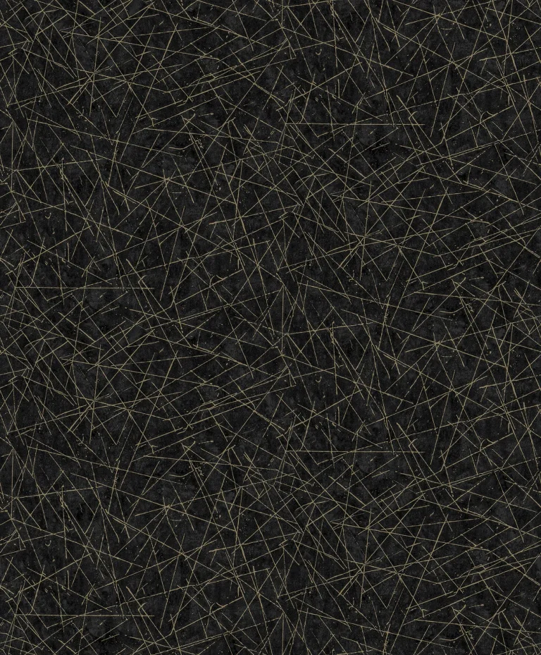 Bulan Abstract Lines Wallpaper - Black — Ảnh 2