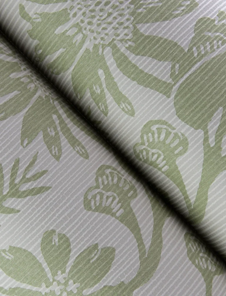 Jacaranda Tropical Trail Wallpaper - Sage — Image 5