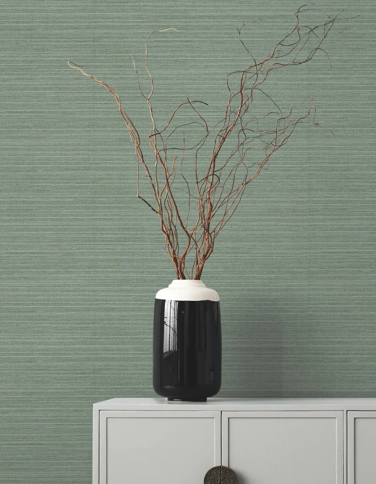Ronald Redding Amyra Silk Wallpaper - Sage — Ảnh 4