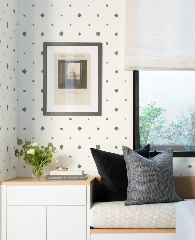 Henry Starburst Wallpaper - Green — Ảnh 3