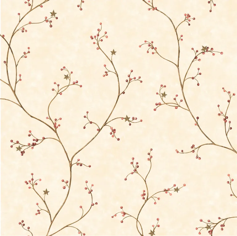 Chesapeake Justine Berry Trail Wallpaper - Khaki — Ảnh 3