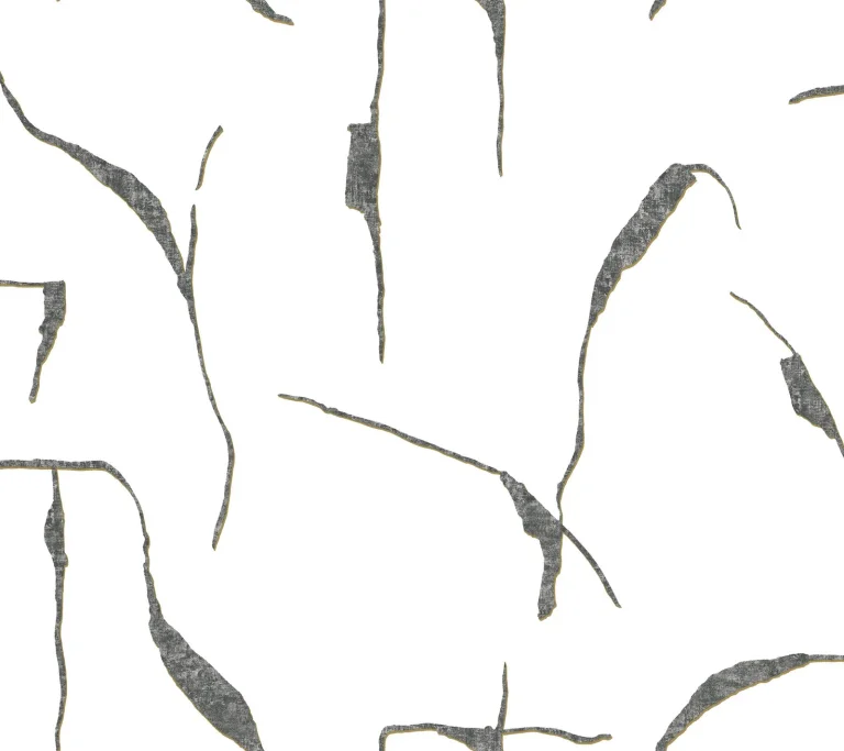 Nikki Chu Ivory Coast Peel and Stick Wallpaper - Black & Gold — Ảnh 5