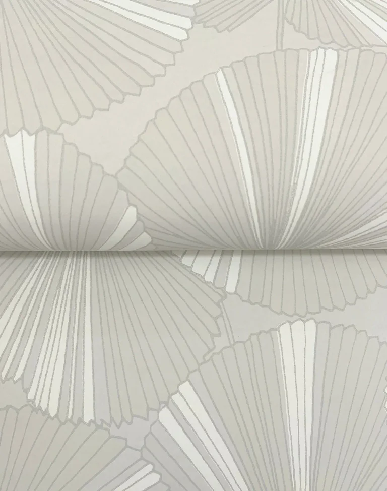 Candice Olson Layered Lily Pads Wallpaper - Grey — Ảnh 6