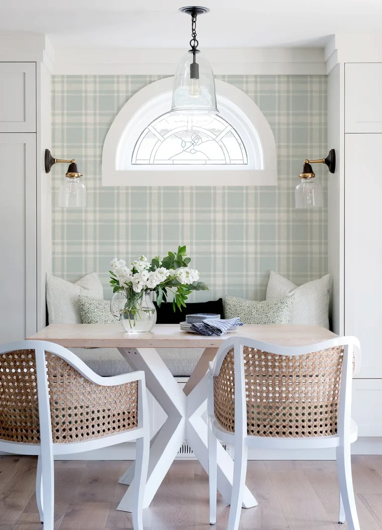 Chesapeake Antoine Flannel Wallpaper - Light Blue — Ảnh 2