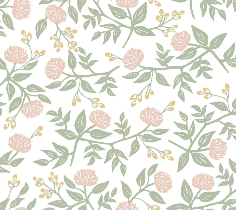Rifle Paper Co. Peonies Floral Peel and Stick Wallpaper - Blush — Ảnh 5
