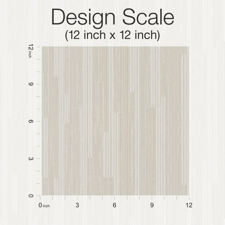 Ronald Redding Newel Wallpaper - Natural White — Ảnh 3