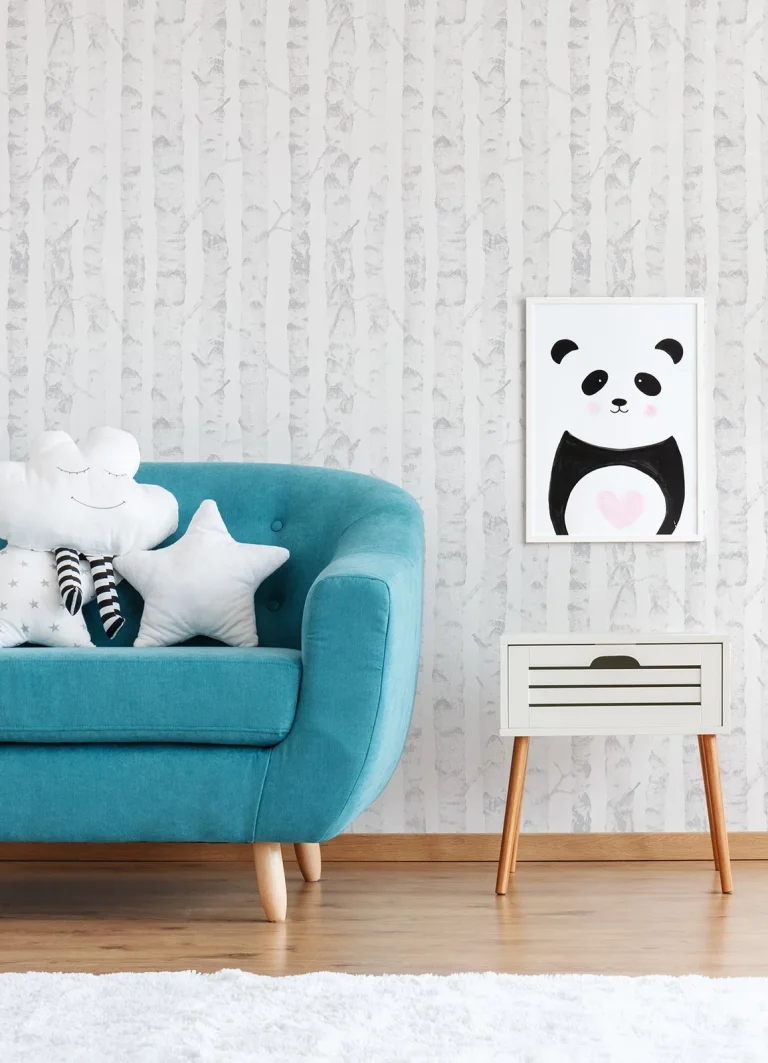 Chesapeake Birdie Birch Wallpaper - Grey — Ảnh 3