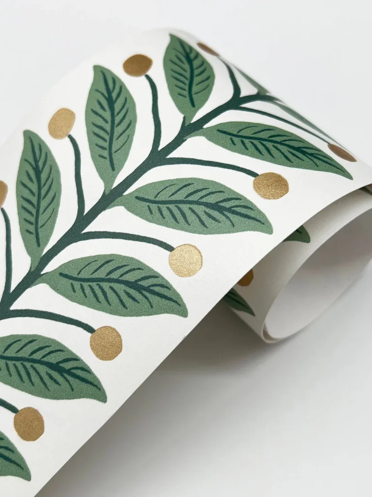 Rifle Paper Co. Garden Wallpaper Border - Green — Ảnh 2