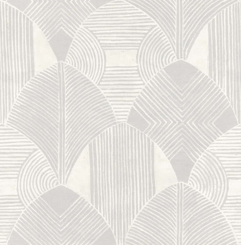 Westport Geometric Wallpaper - Dove — Ảnh 3
