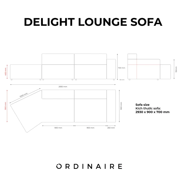 DELIGHT LOUNGE SOFA — Ảnh 11