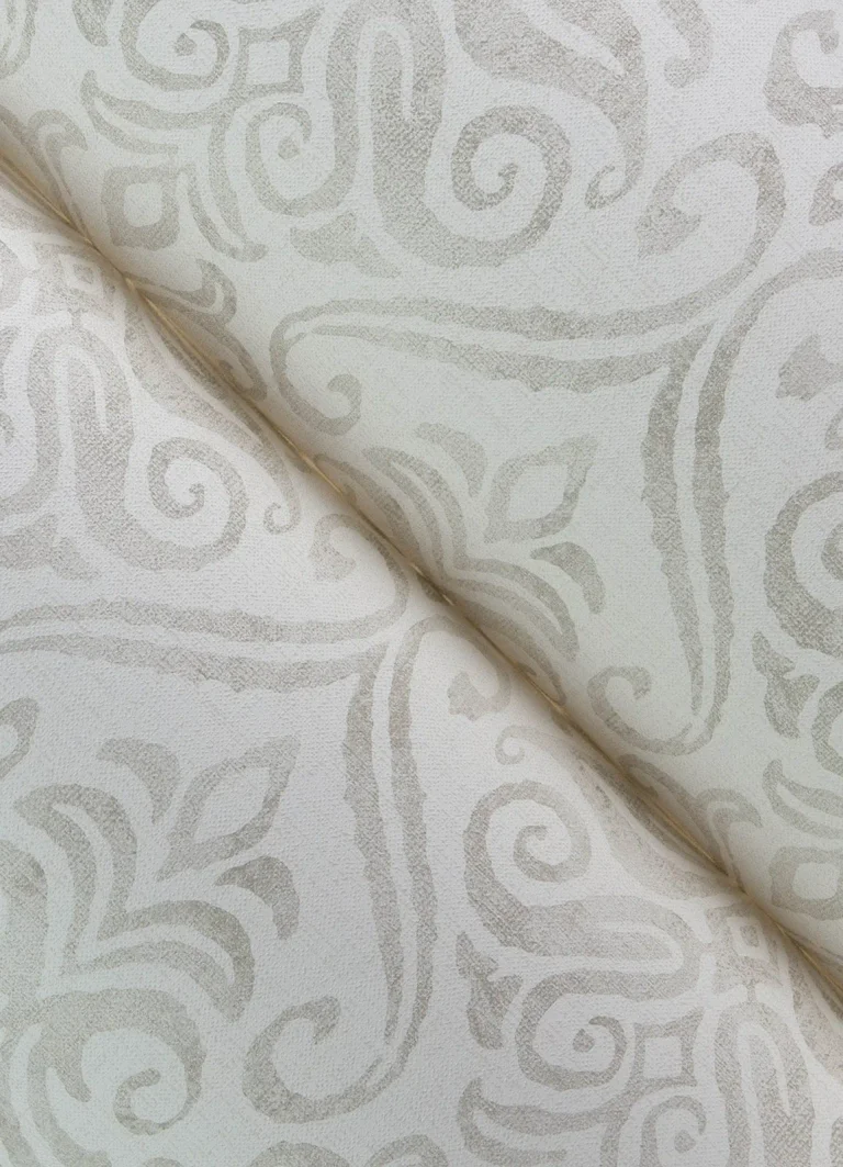 Chesapeake Adavu Damask Wallpaper - Dove — Image 4