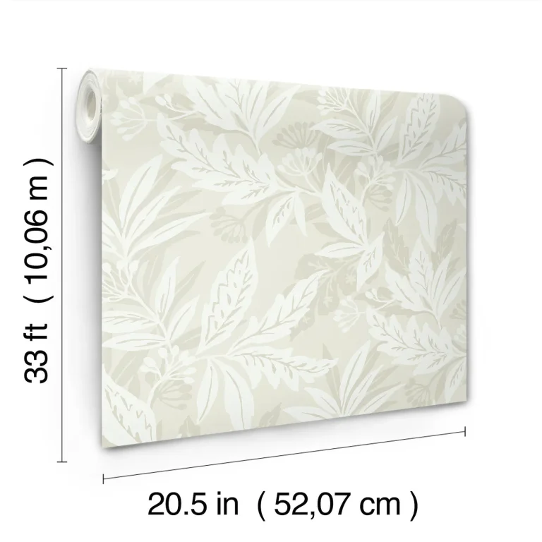 Anita Woodland Floral Wallpaper - Dove — Ảnh 2