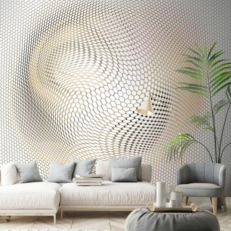 Elle Decoration 2 - 2238-10 Lattice - White & Grey — Ảnh 2