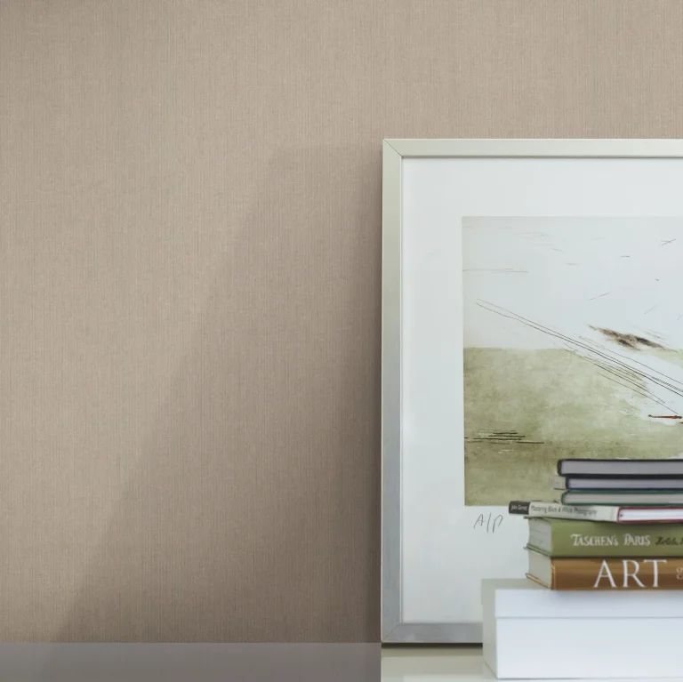 Ronald Redding Diplomacy Weave Wallpaper - Taupe — Ảnh 4
