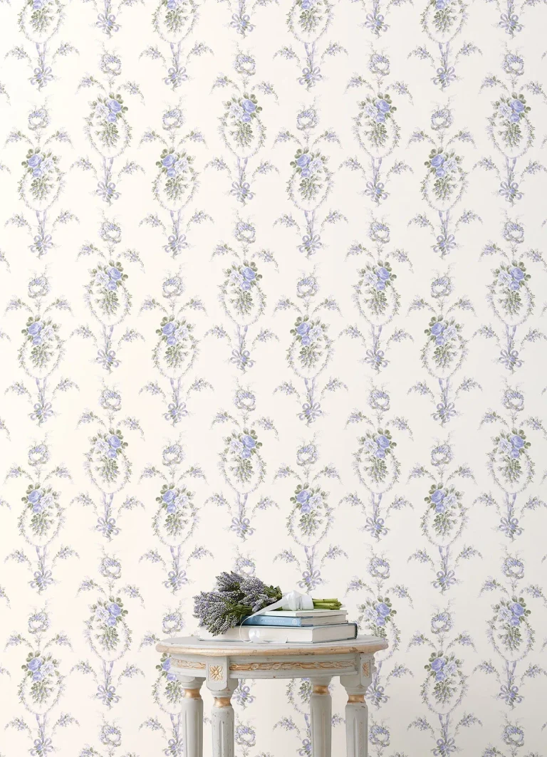 LoveShackFancy Rose Cheeks Floral Cluster Wallpaper - Blye Elysees — Ảnh 4