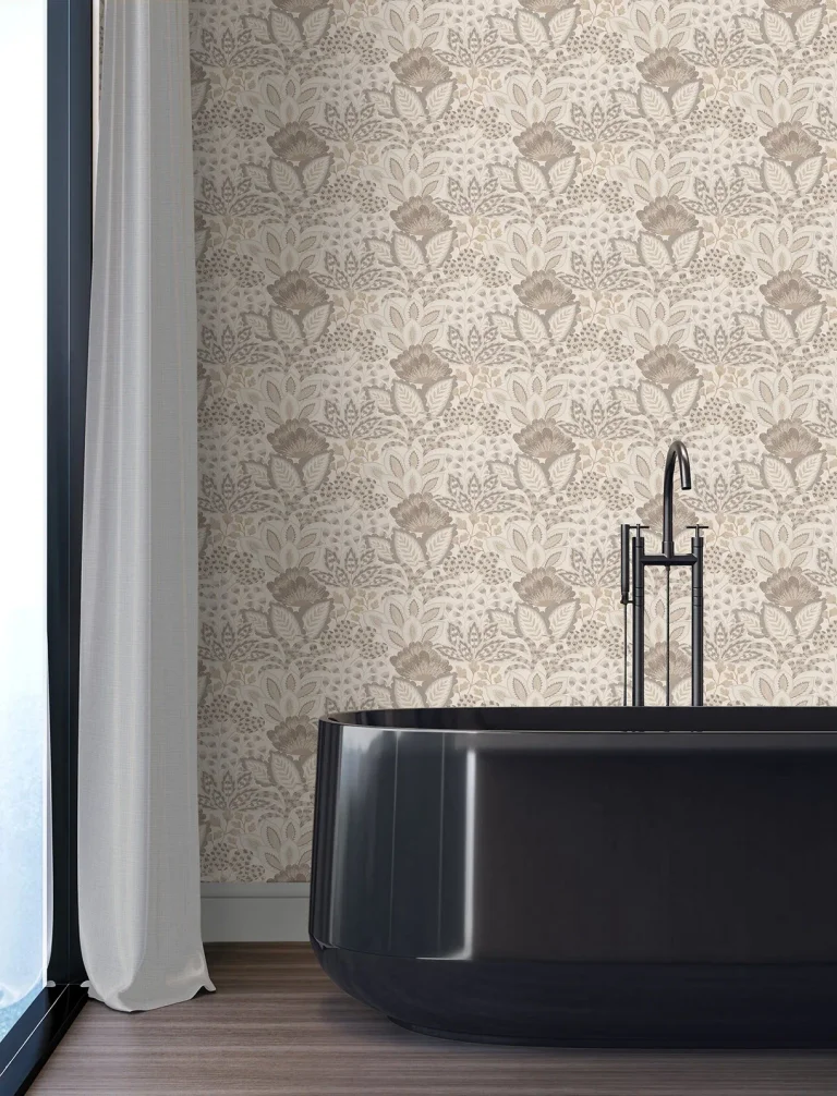 Catherine Botanical Wallpaper - Neutral — Ảnh 4