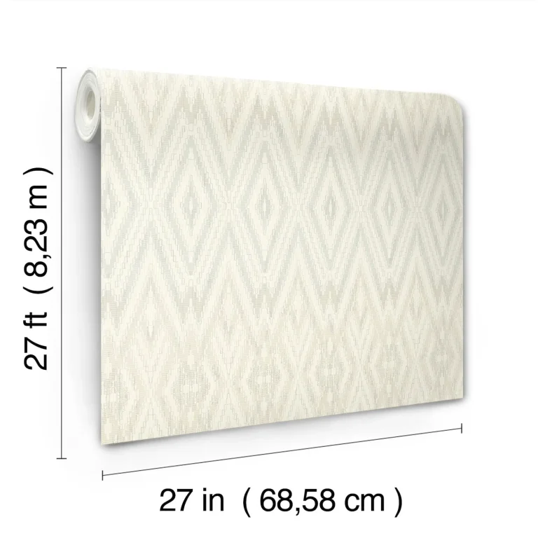 Candice Olson Diamond Marquise Wallpaper - Light Neutral — Ảnh 8