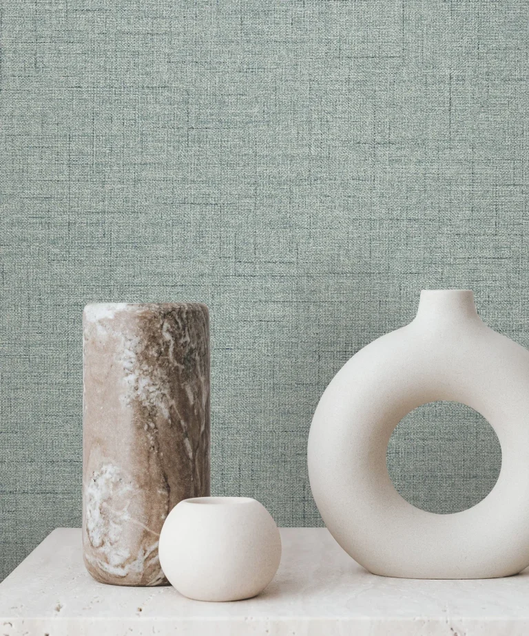 Hillswick Tweed Wallpaper - Indigo — Ảnh 5