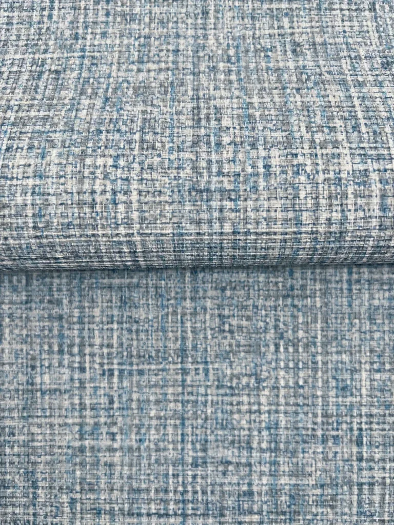 Clarkson Woven Wallpaper - Sky Blue — Ảnh 3