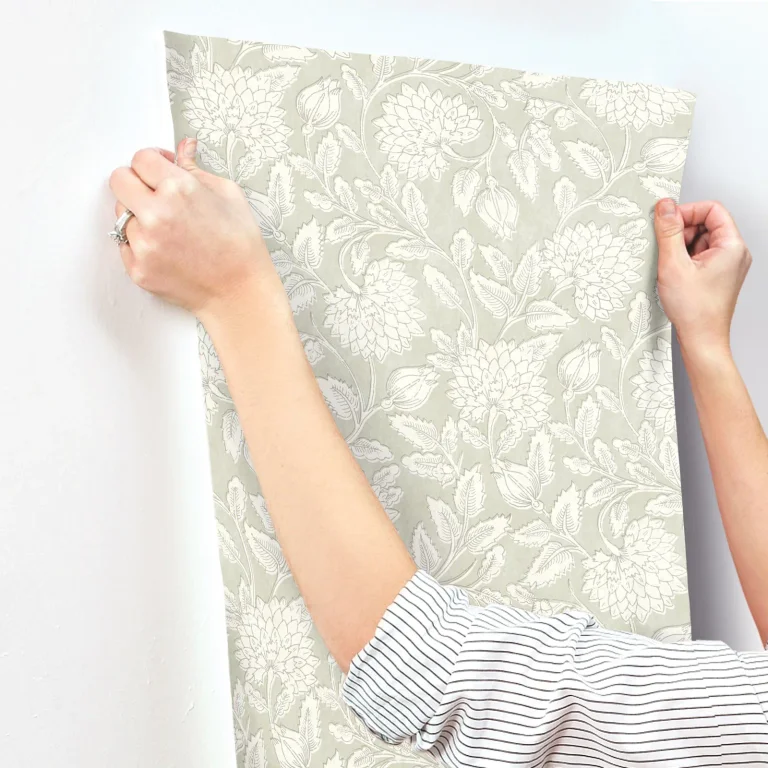Chesapeake Vadouvan Jacobean Trail Wallpaper - Sage — Ảnh 2