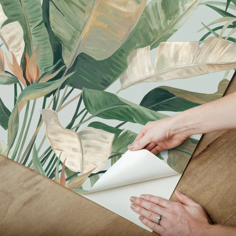 Candice Olson Tropical Cabana Peel and Stick Wallpaper - Spa — Ảnh 3
