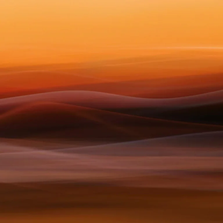 Orange Fog - Wall Mural 5047 - 4 Panel - 192cm x 260cm — Image 3