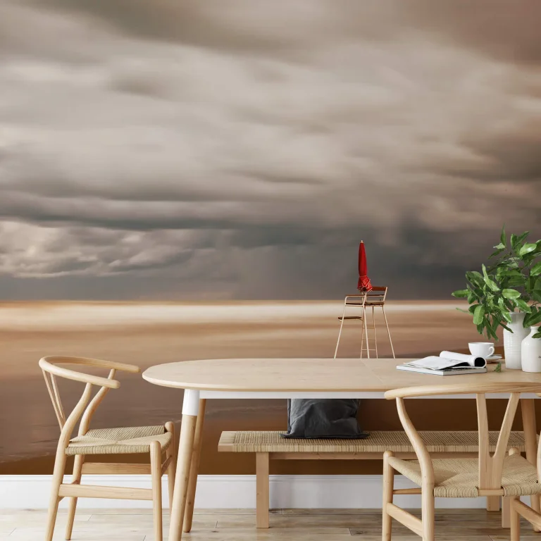 Chair At The Beach - Wall Mural 5129 - 8 Panel - 384cm x 260cm — Image 2