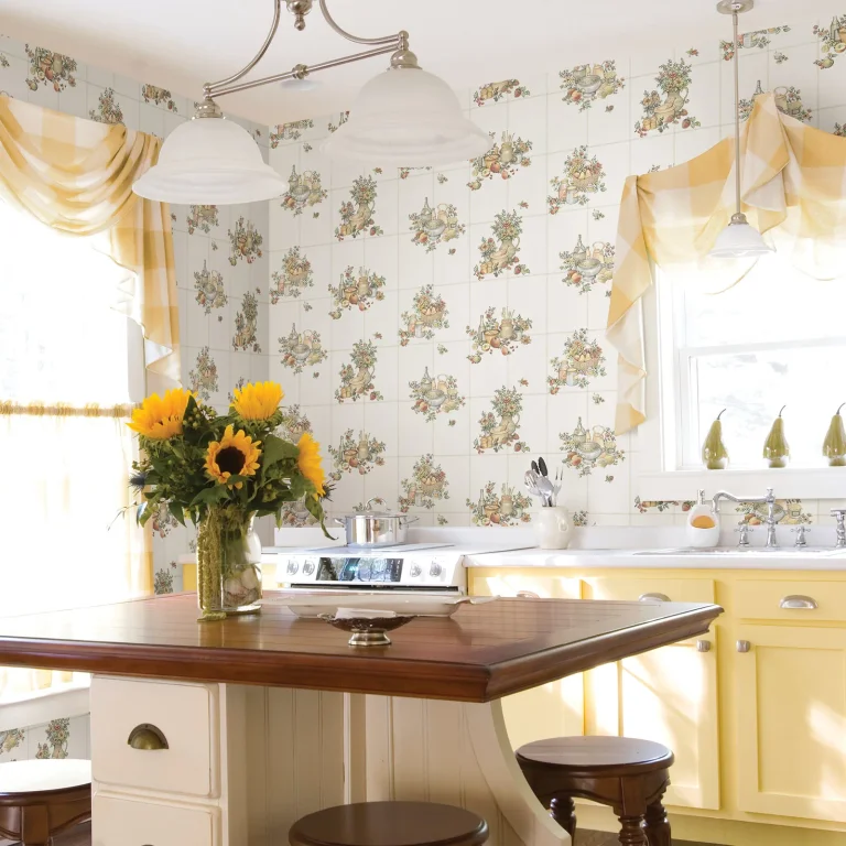 Giada Basket Tile Wallpaper - Off White — Image 3